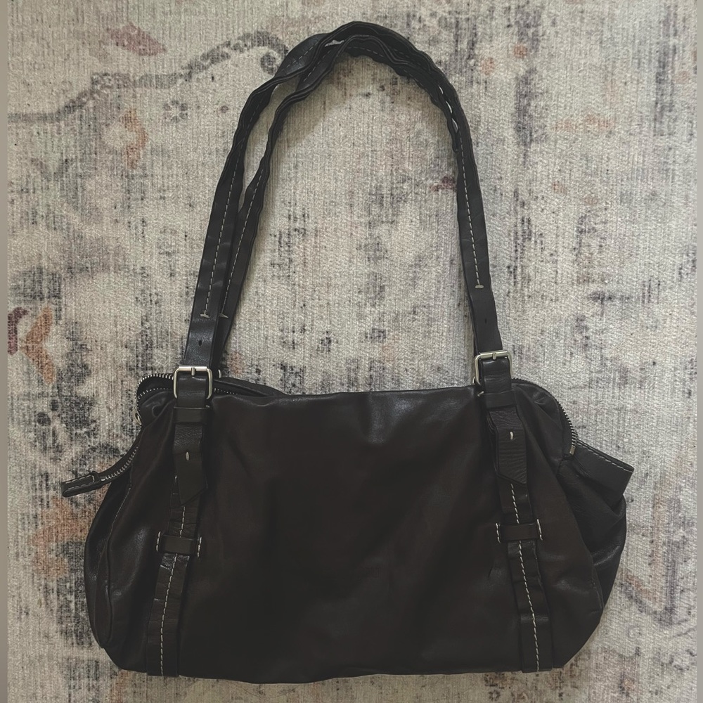 Vintage Brown Leather Miu Miu Purse